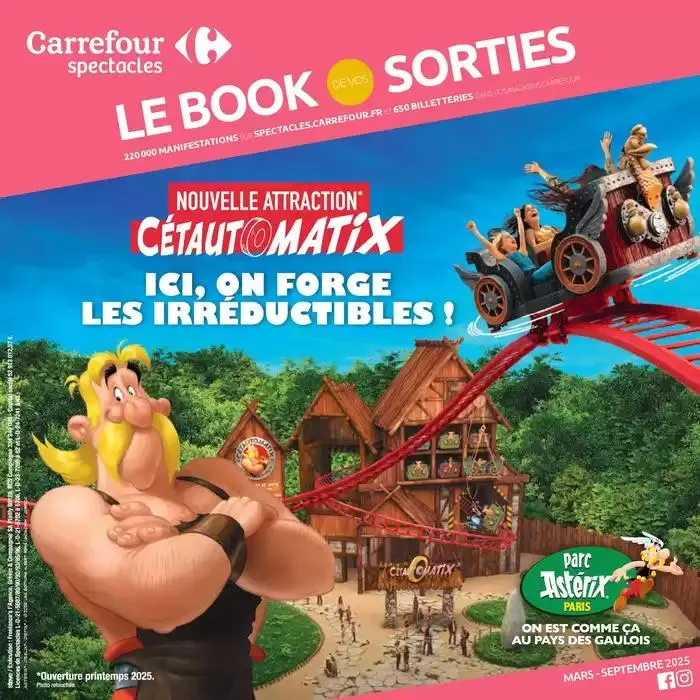 CARREFOUR SPECTACLES - LE BOOK DE VOS SORTIES - 1