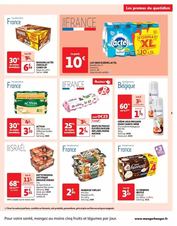 Les prix bas qui font du bien au quotidien du 1 avril au 6 avril 2025 - Catalogue page 5