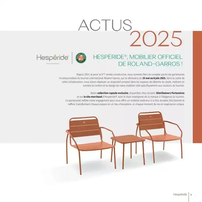 Catalogue Hespéride 2025 du 5 février au 31 décembre 2025 - Catalogue page 5