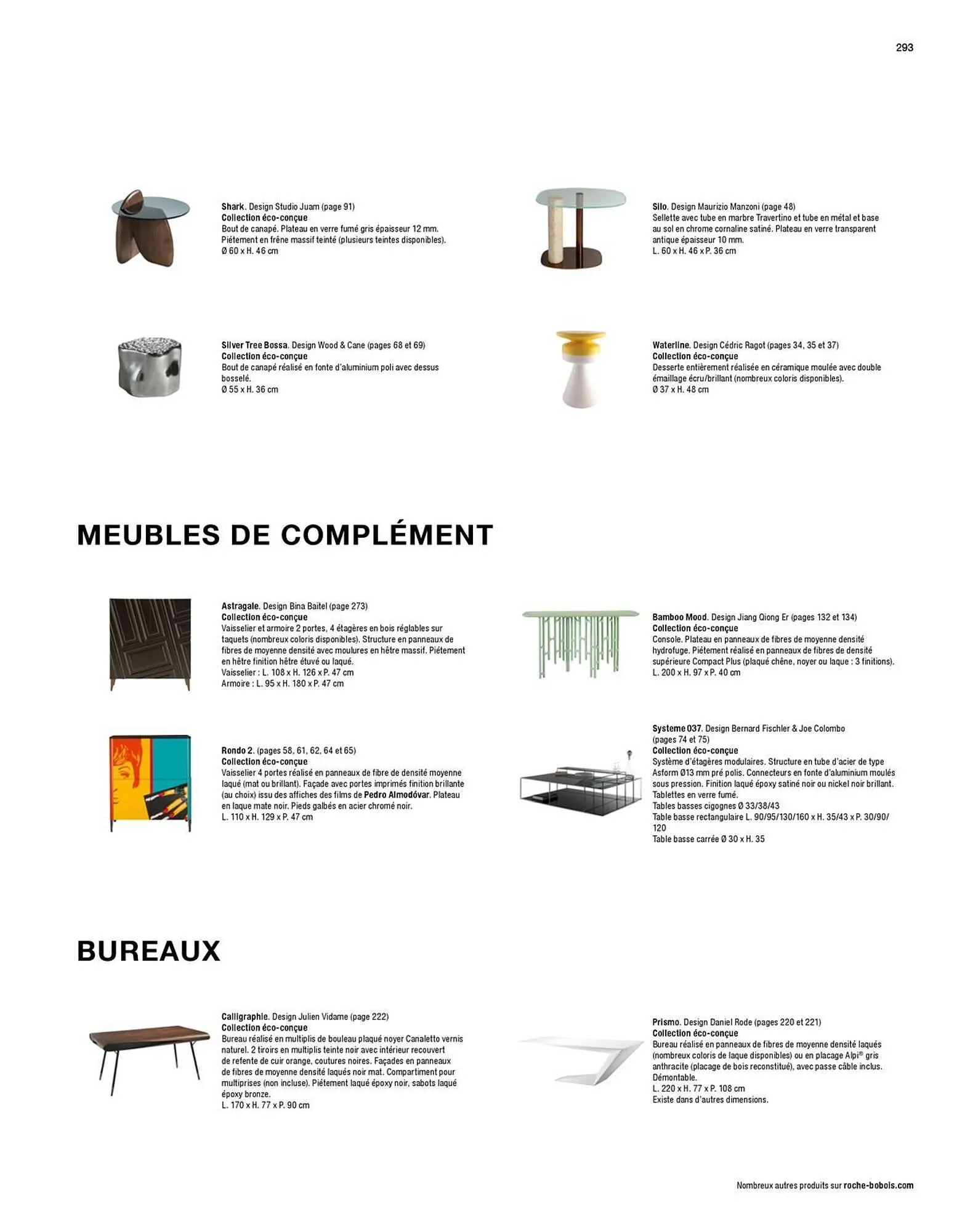 Catalogue Roche Bobois du 13 janvier au 31 décembre 2026 - Catalogue page 295