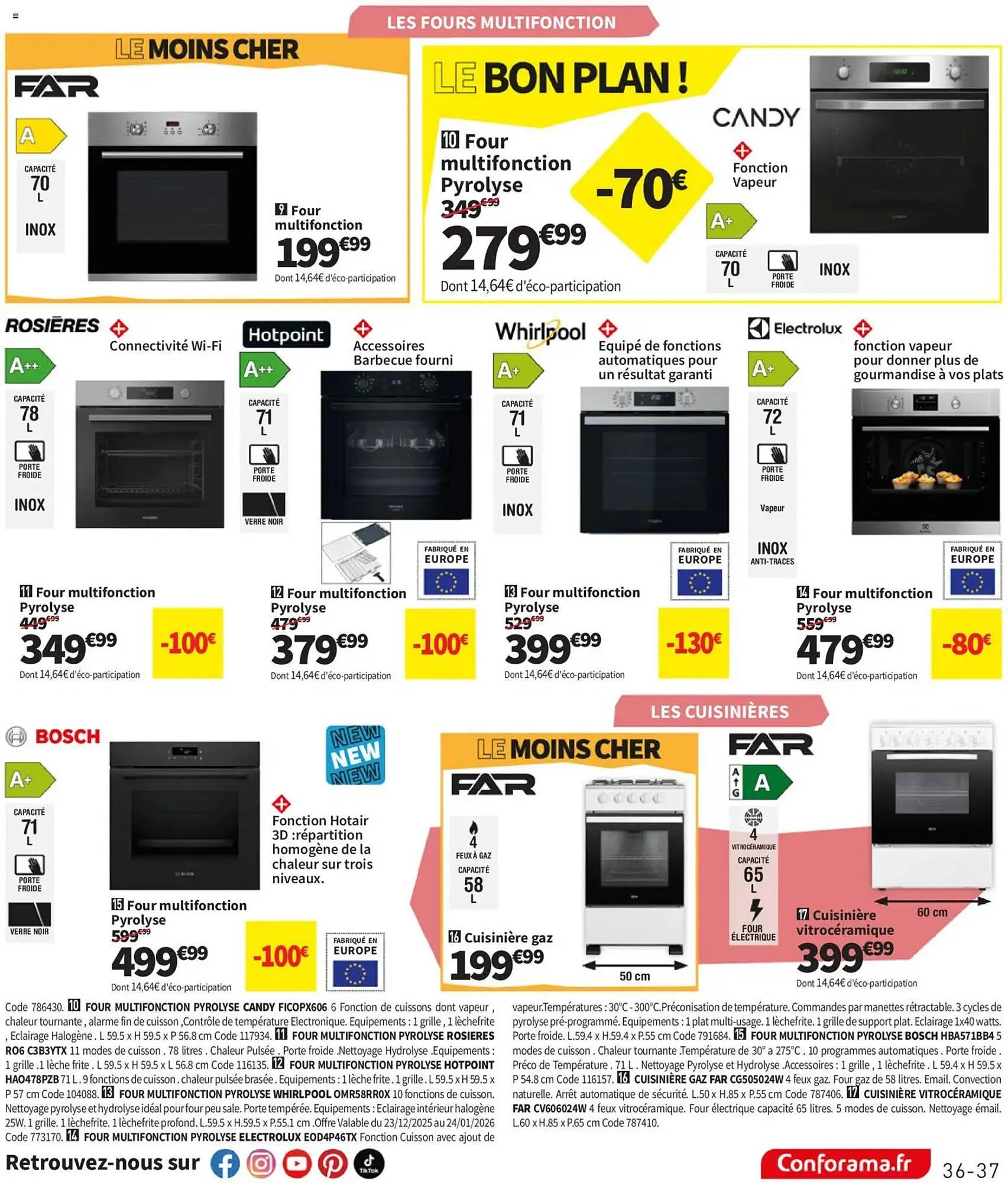 Catalogue Conforama du 23 décembre au 26 janvier 2026 - Catalogue page 37