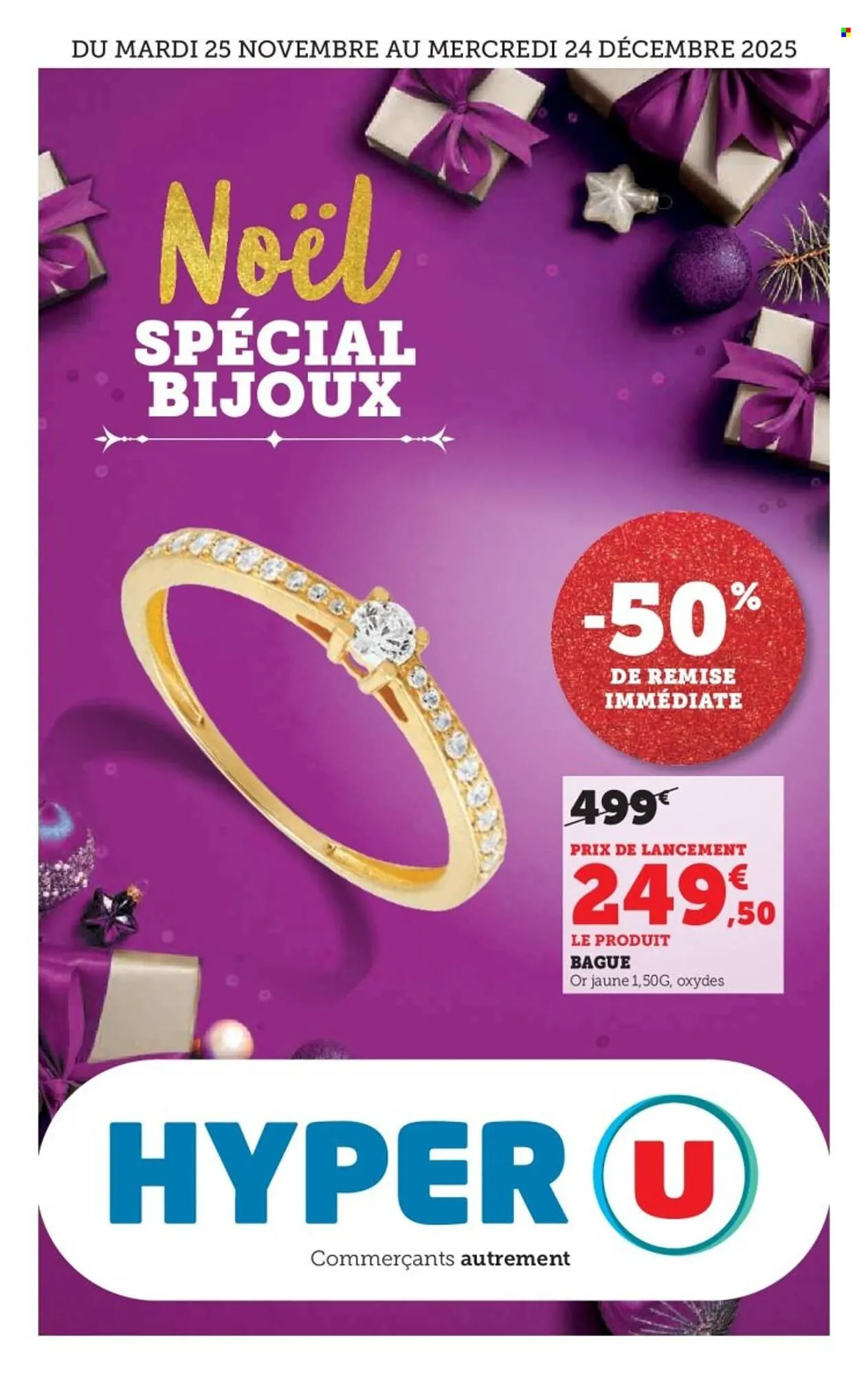 Catalogue Hyper U du 25 novembre au 24 décembre 2025 - Catalogue page 1