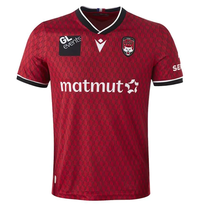 Maillot Rugby Lyon Enfant Extérieur 2023/2024 - Macron
