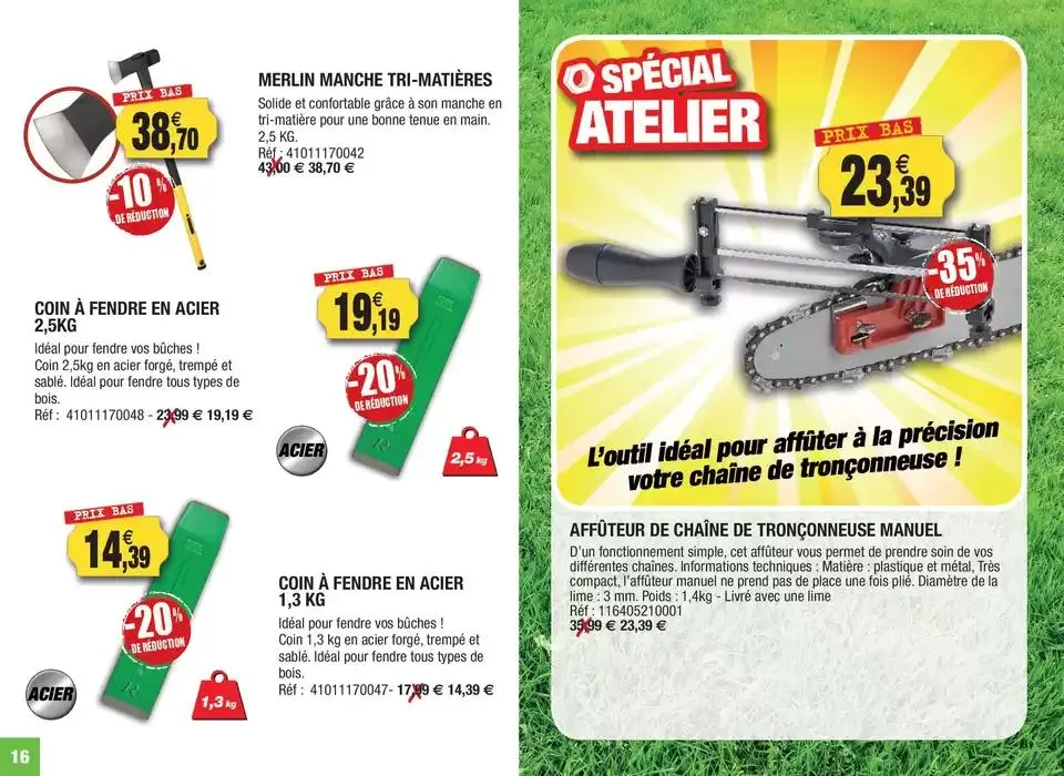 Arrivages de printemps du 6 février au 31 mai 2025 - Catalogue page 16