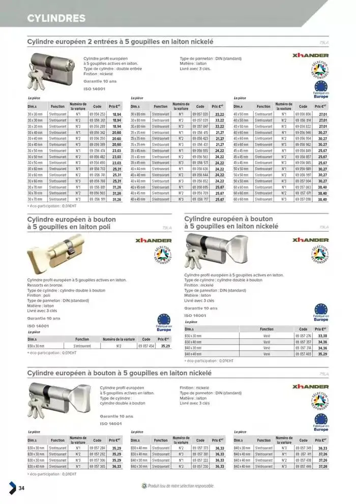Catalogue général du 11 mars au 31 décembre 2025 - Catalogue page 36