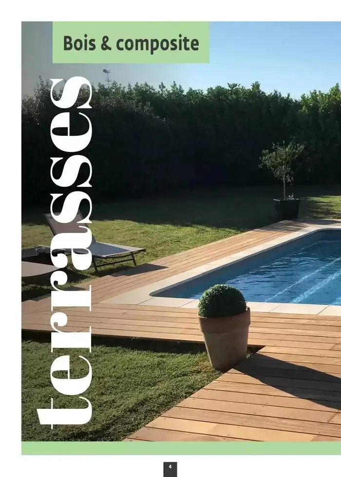 Aménagez votre extérieur SAISON 2025 du 1 janvier au 31 décembre 2025 - Catalogue page 6