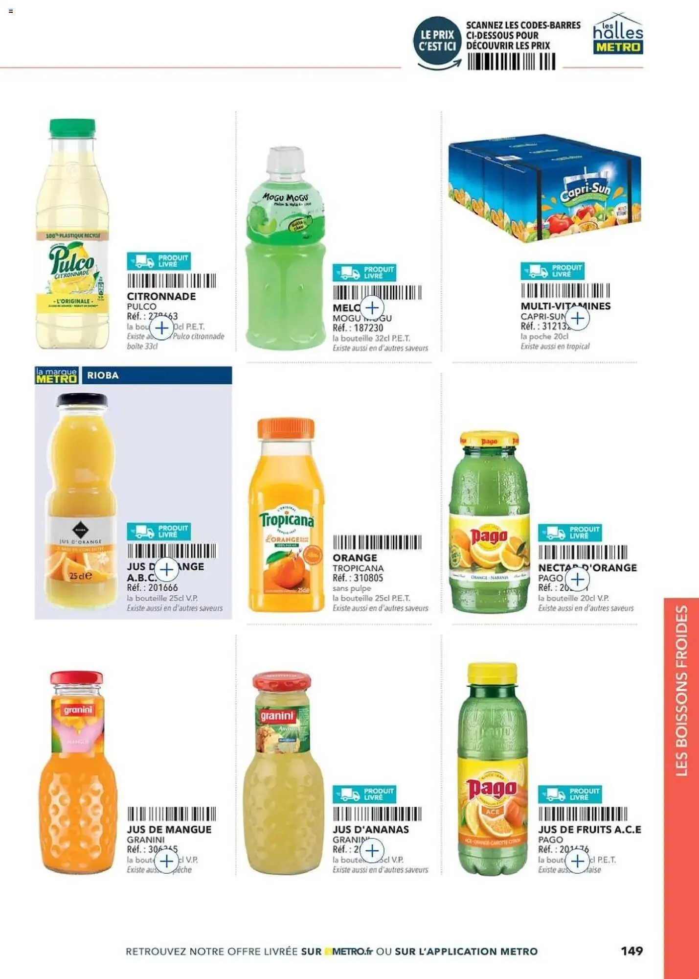 Catalogue METRO du 14 avril au 31 décembre 2026 - Catalogue page 149
