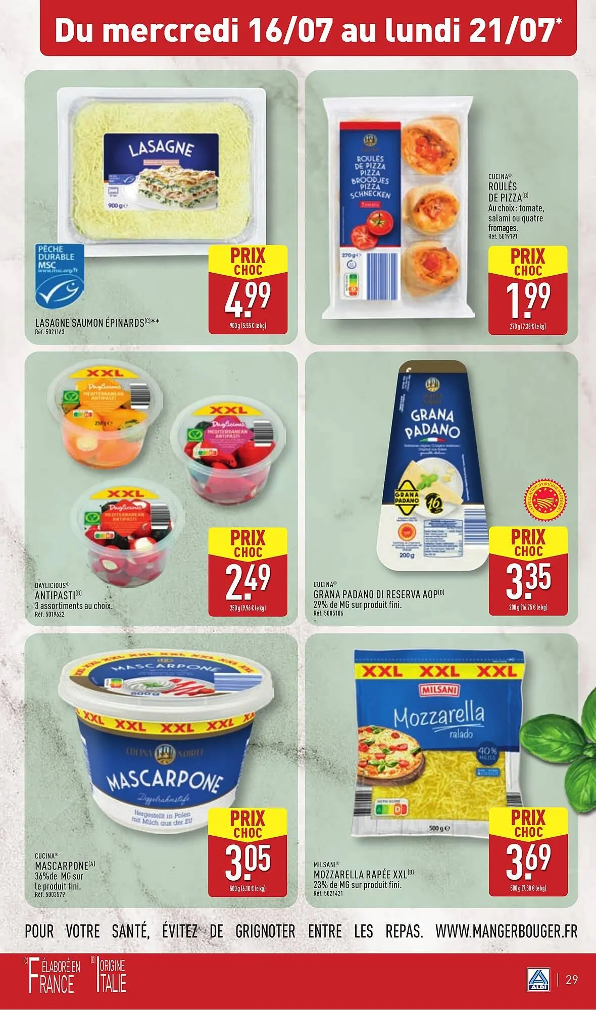 Catalogue ALDI du 16 juillet au 21 juillet 2025 - Catalogue page 30