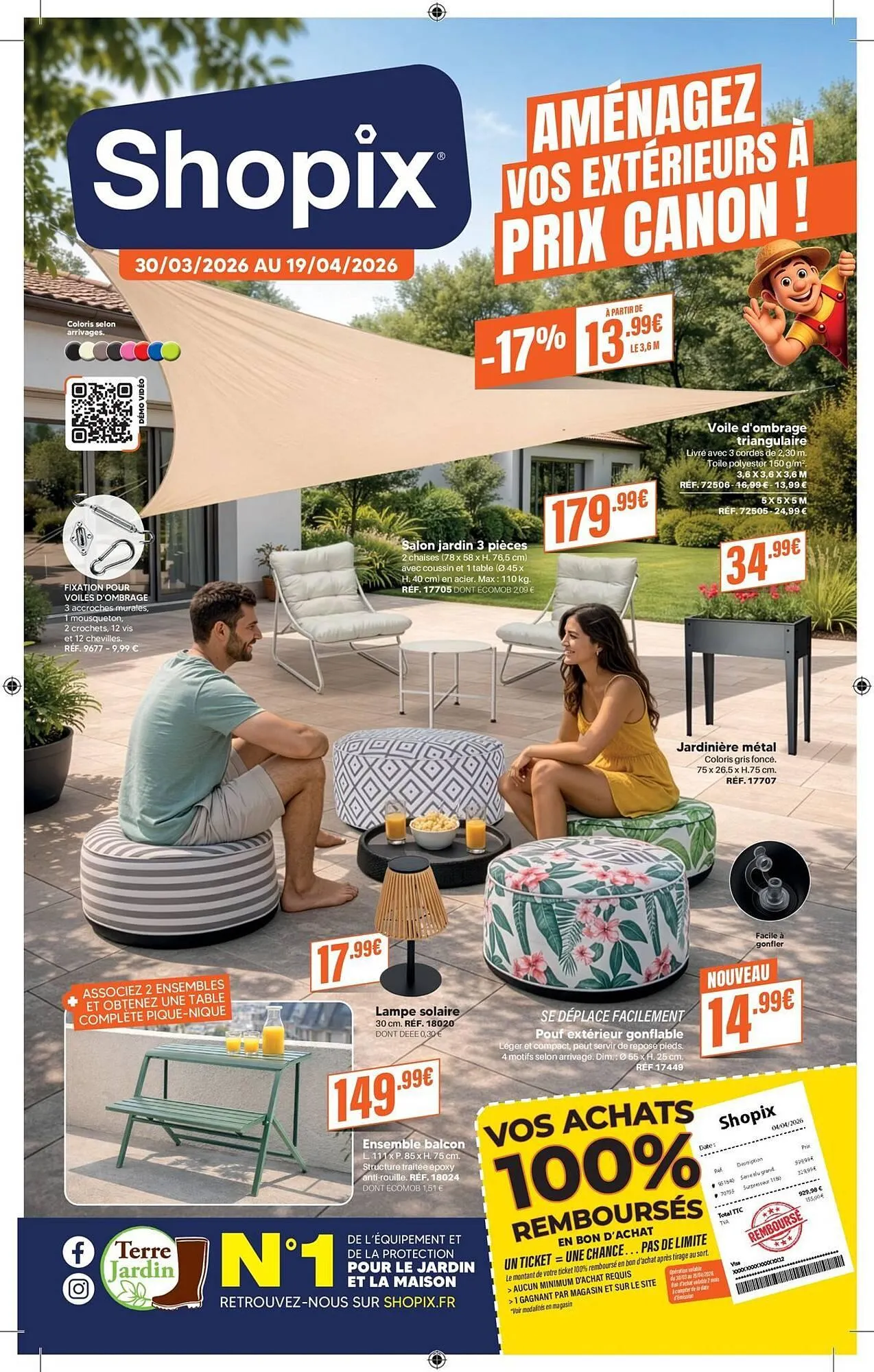 Catalogue Shopix du 30 mars au 19 avril 2026 - Catalogue page 1