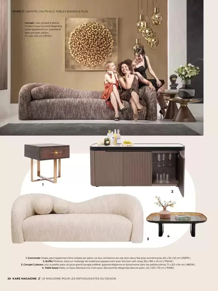 LE MAGAZINE POUR LES ENTHOUSIASTES DU DESIGN du 6 février au 31 décembre 2025 - Catalogue page 20