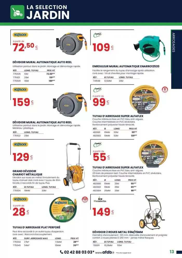 Sélection Jardin Printemps - Été du 28 mars au 26 mai 2025 - Catalogue page 13