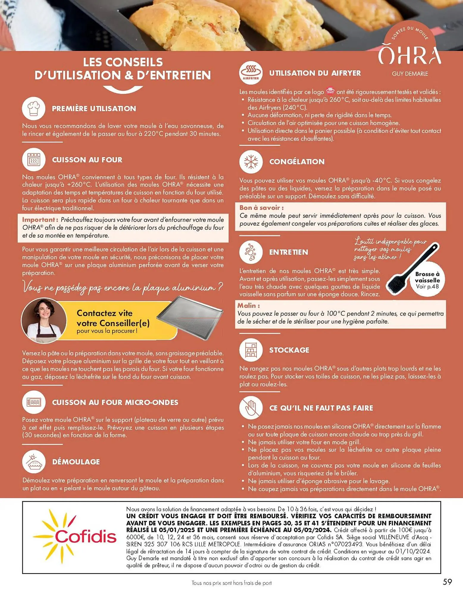 Catalogue Guy Demarle du 1 septembre au 1 février 2026 - Catalogue page 59