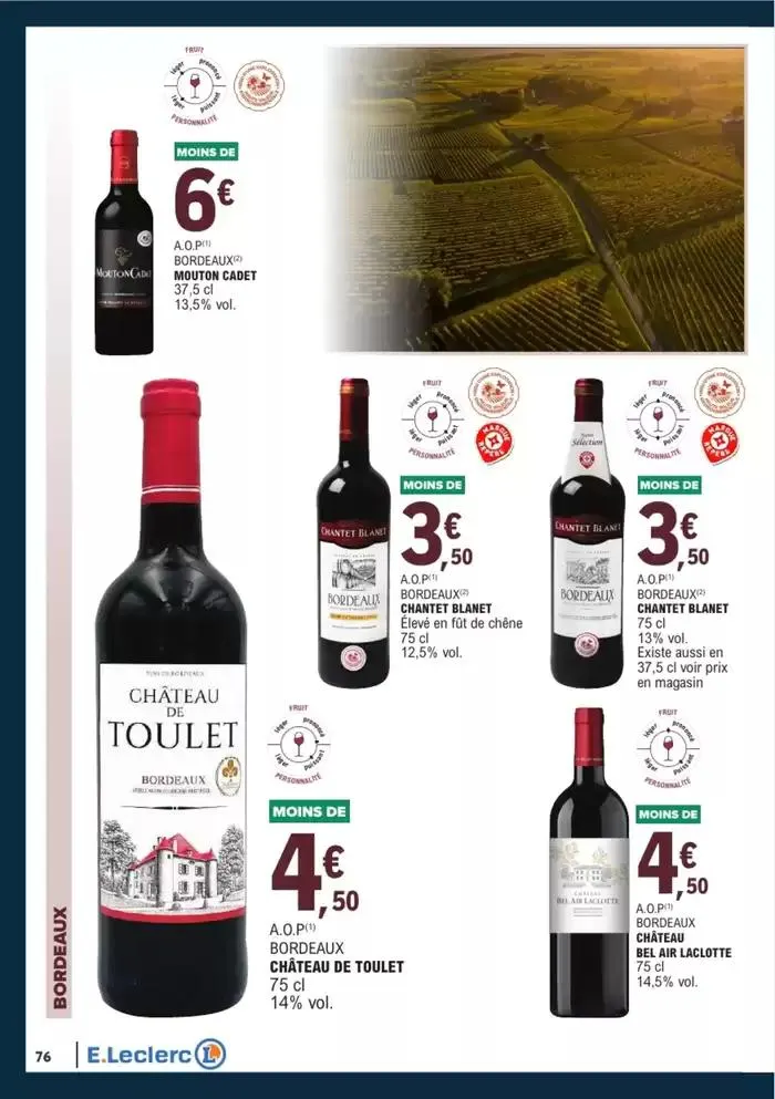 GUIDES DES VINS 2024/2025 du 1 avril au 31 décembre 2025 - Catalogue page 101