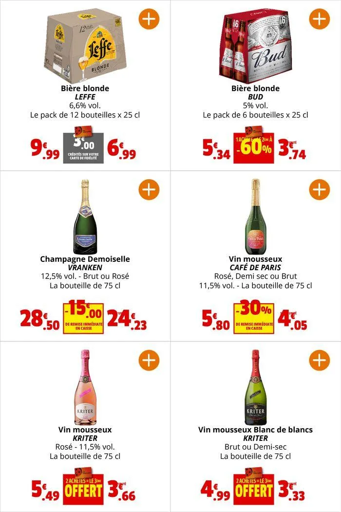 OPÉRATION EN COURS du 23 mai au 2 juin 2024 - Catalogue page 35