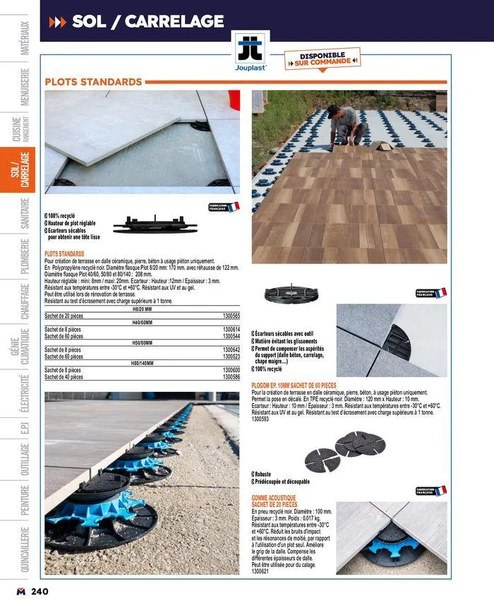 Guide produits 2024 du 15 mars au 31 décembre 2024 - Catalogue page 240