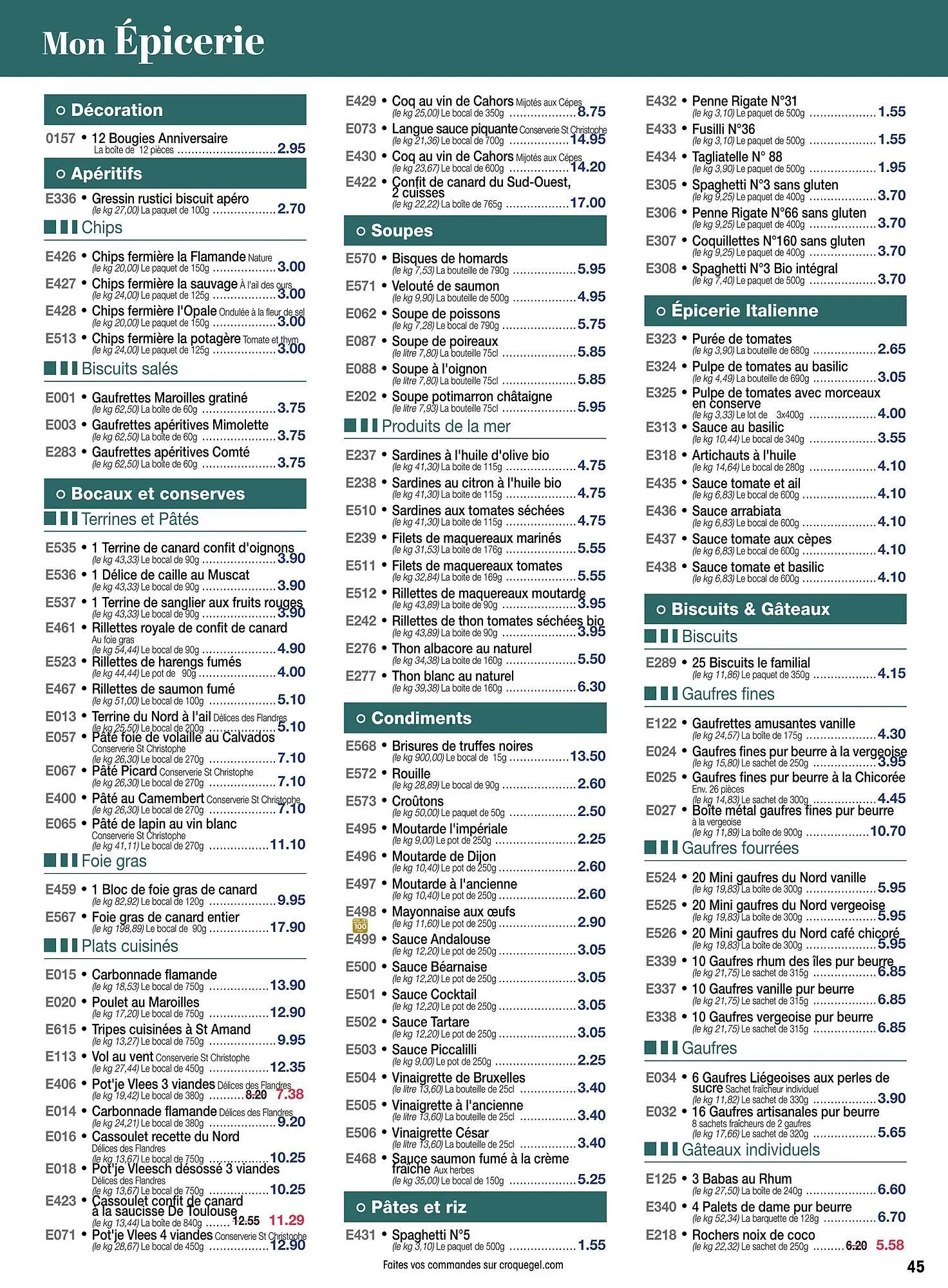 Catalogue Croque Gel du 2 février au 1 mars 2026 - Catalogue page 45