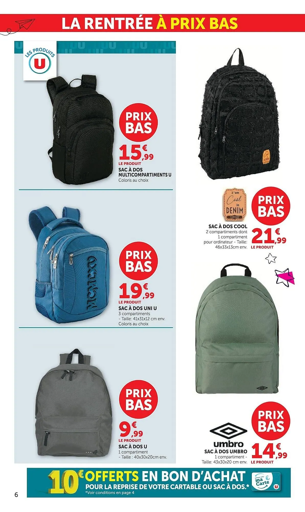 Catalogue Super U du 7 juillet au 9 août 2026 - Catalogue page 6