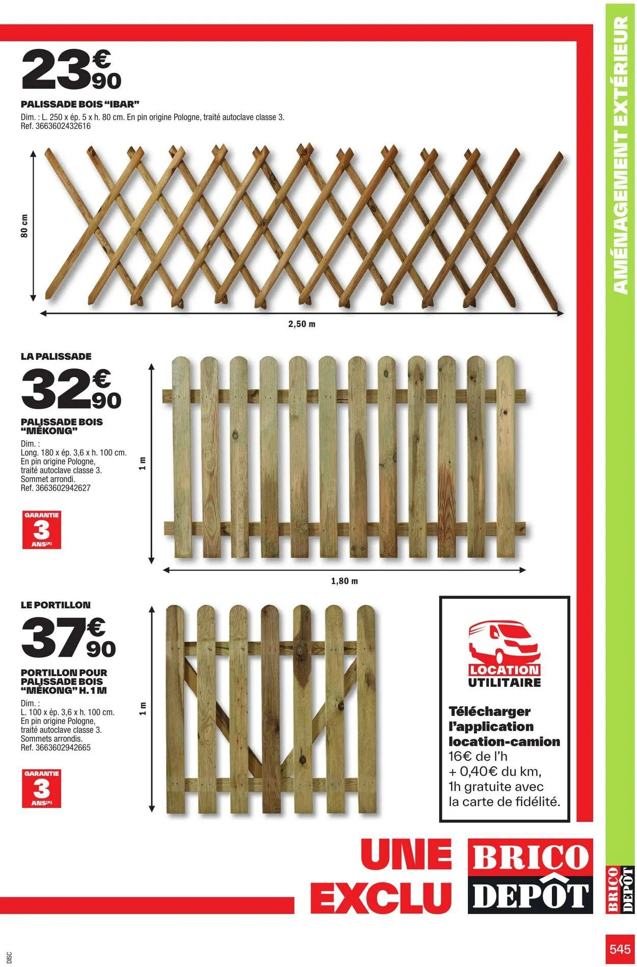 Brico Dépôt Catalogue actuel du 24 mars au 31 juillet 2025 - Catalogue page 545