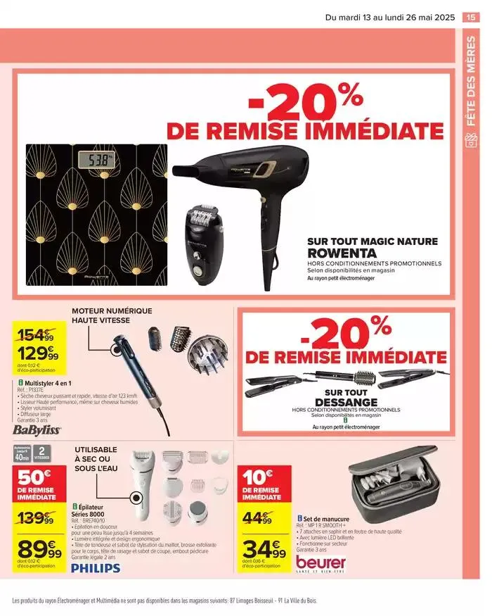 FÊTE DES MÈRES du 13 mai au 26 mai 2025 - Catalogue page 17