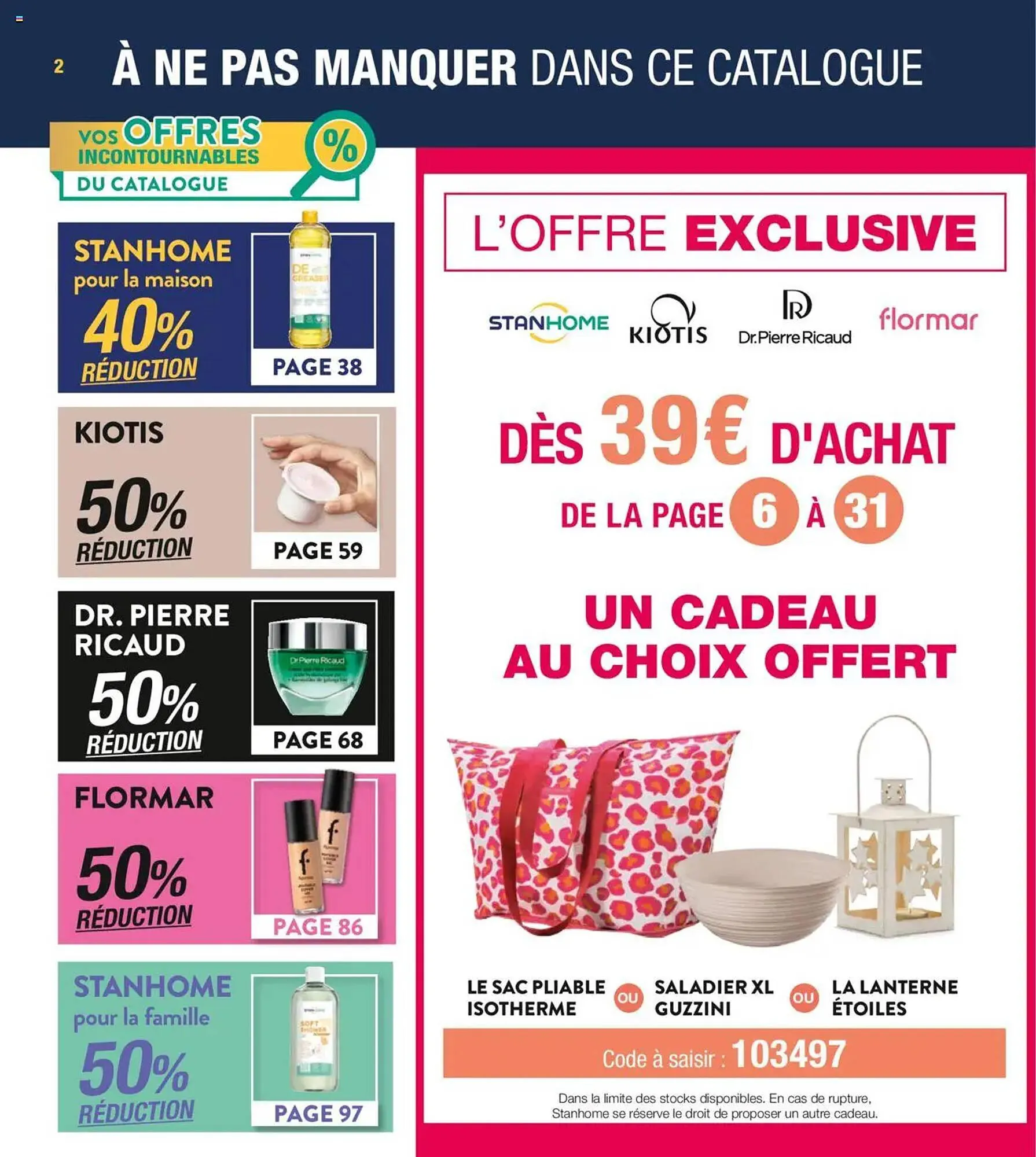 Catalogue Stanhome du 2 juin au 22 juin 2025 - Catalogue page 2