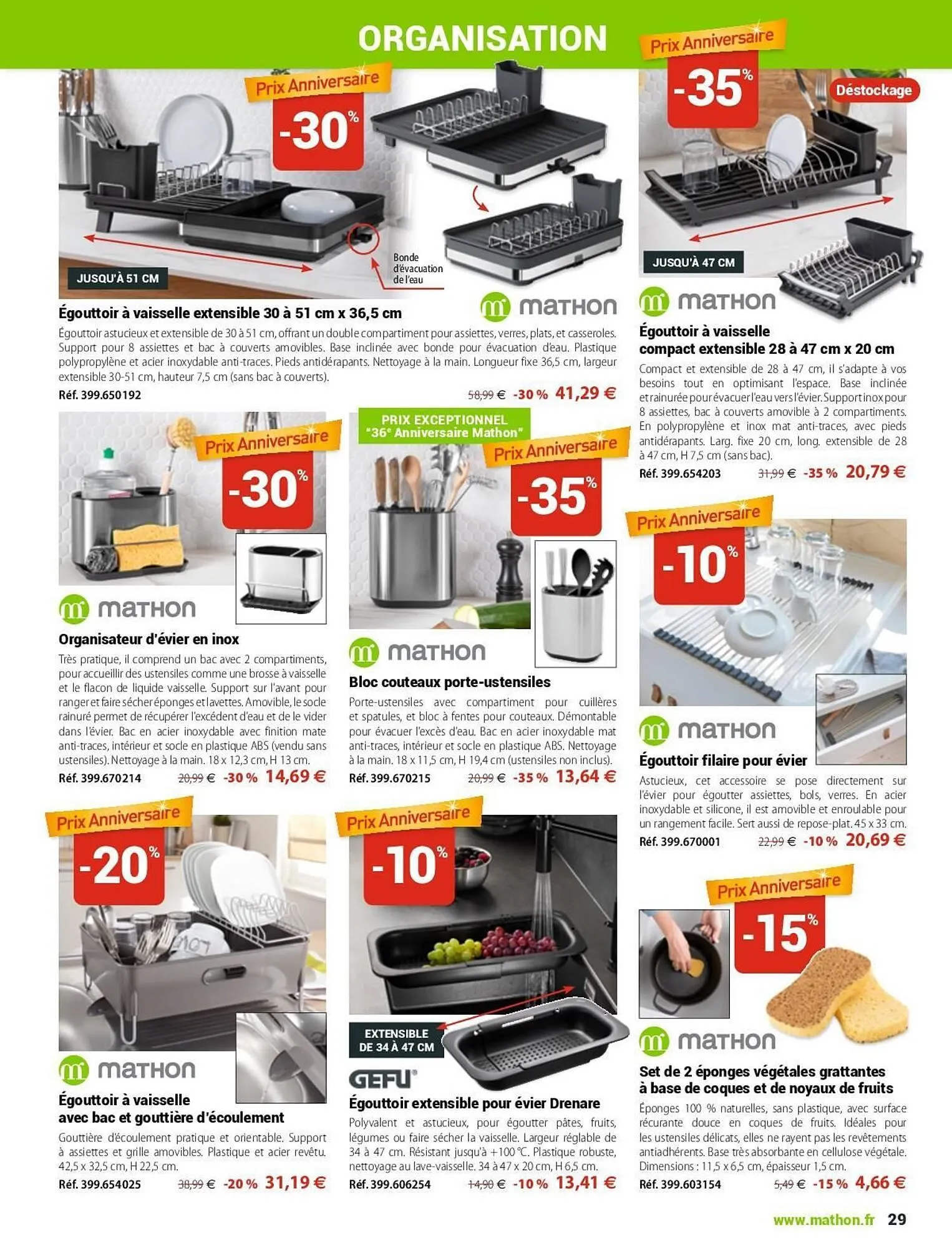 Catalogue Mathon du 12 septembre au 31 décembre 2025 - Catalogue page 29