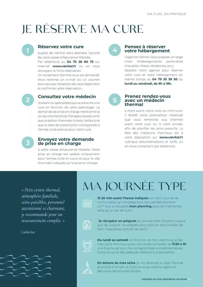 Brochure établissement Montbrun-les-Bains 2025 du 3 mars au 29 novembre 2025 - Catalogue page 9