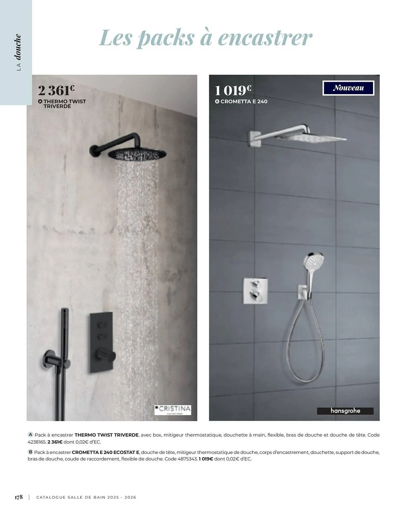 Catalogue Cedeo du 3 juin au 31 décembre 2025 - Catalogue page 178