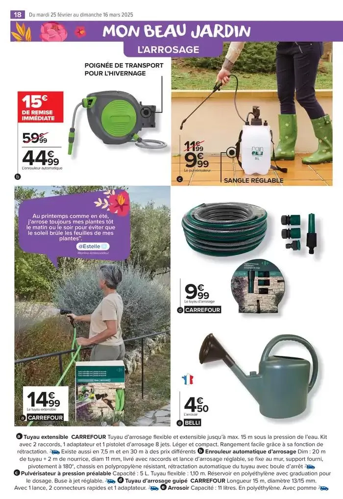 PROFITER ENFIN DE SON JARDIN du 25 février au 16 mars 2025 - Catalogue page 18