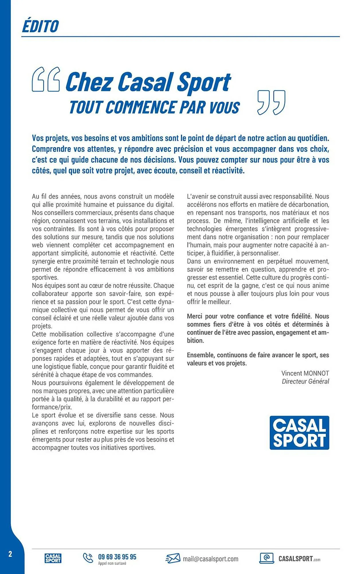 Catalogue Casal Sport du 22 janvier au 31 décembre 2026 - Catalogue page 2