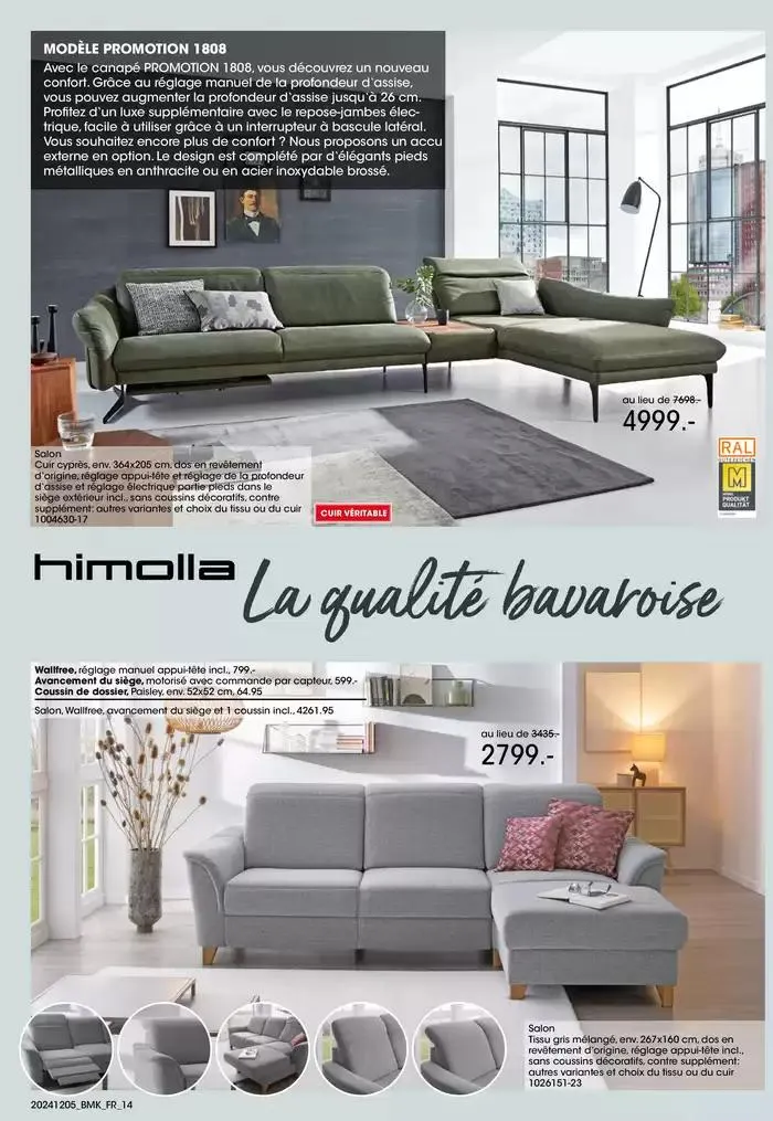 SALON DE LA CUISINE CHEZ MÖBEL MARTIN du 5 décembre au 15 décembre 2024 - Catalogue page 14