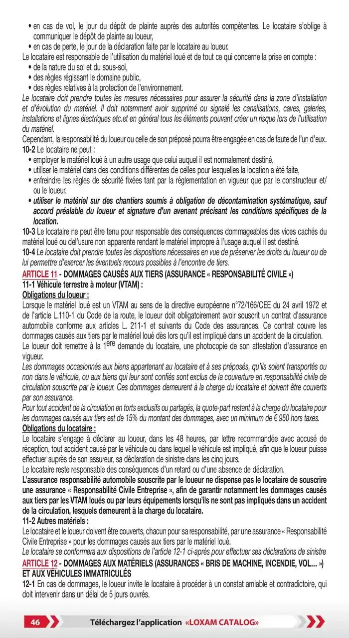 Tarifs professionnels du 3 janvier au 31 décembre 2025 - Catalogue page 48