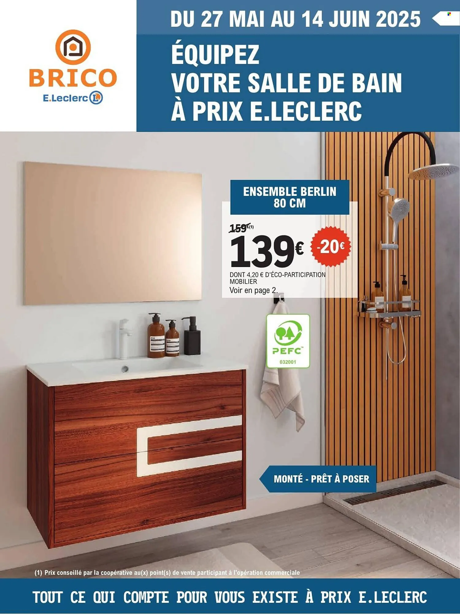 Catalogue E.Leclerc Brico - 1