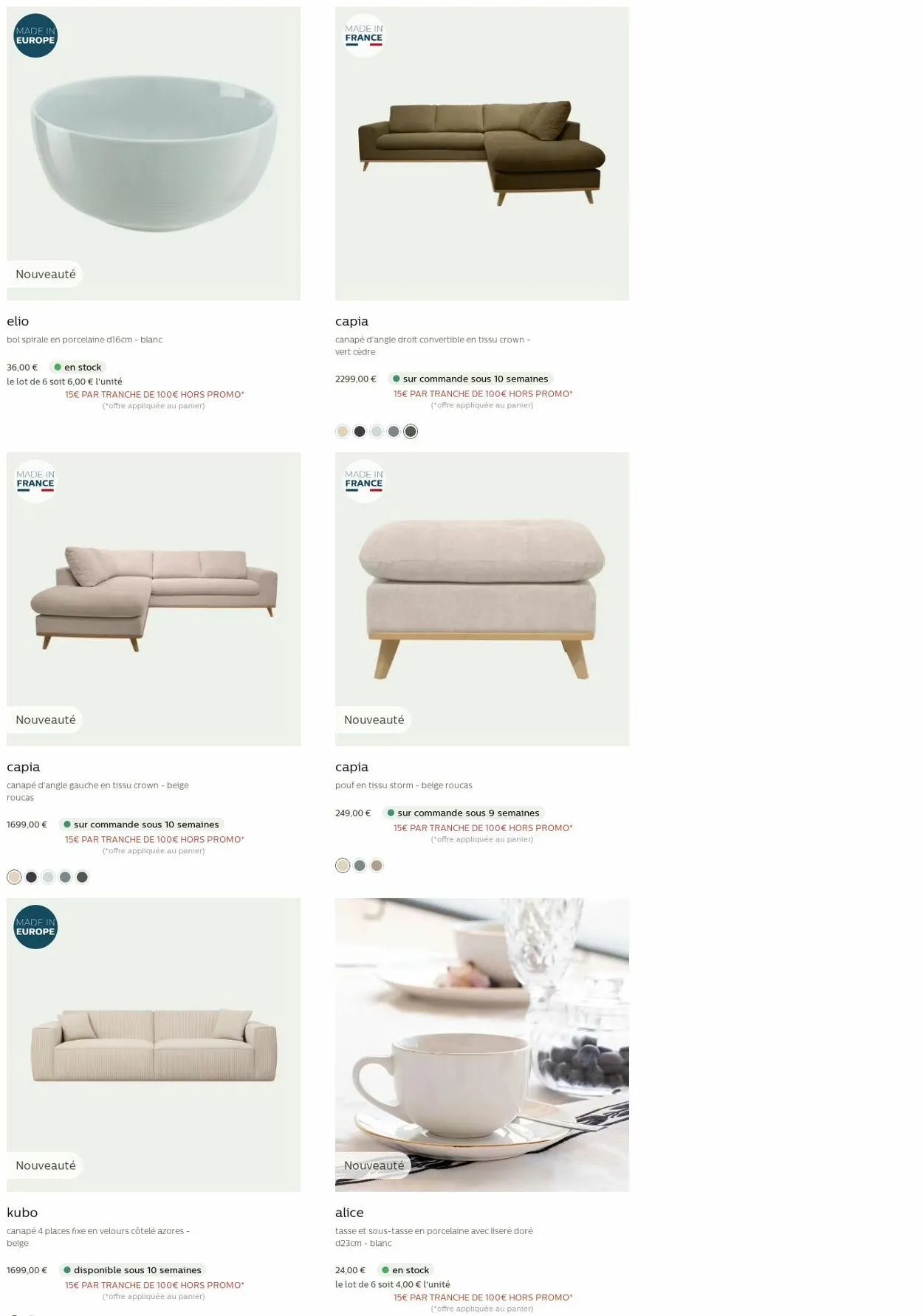 Alinéa Catalogue actuel du 27 octobre au 2 novembre 2025 - Catalogue page 40