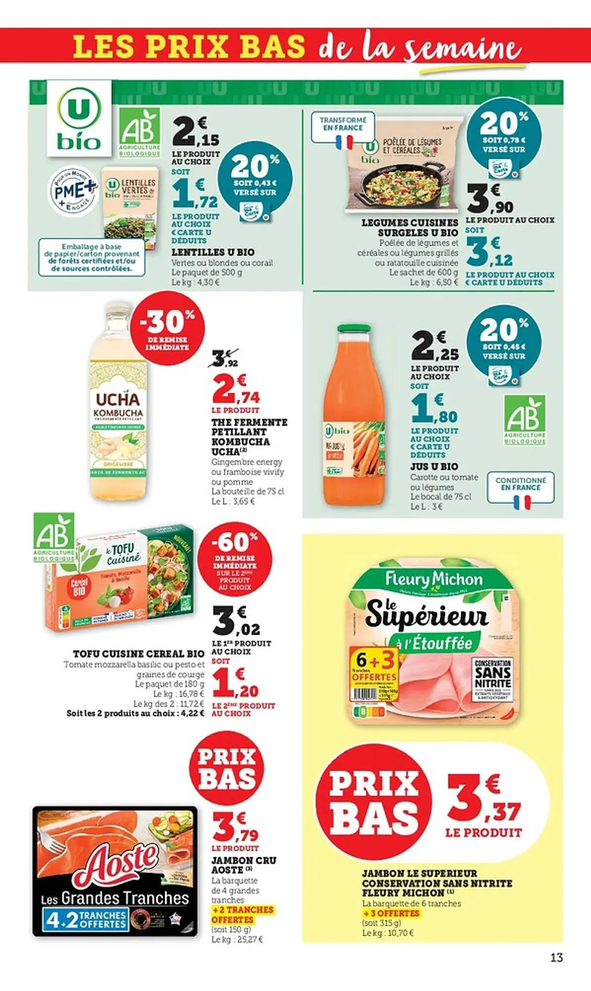 Catalogue Hyper U du 21 octobre au 2 novembre 2025 - Catalogue page 13