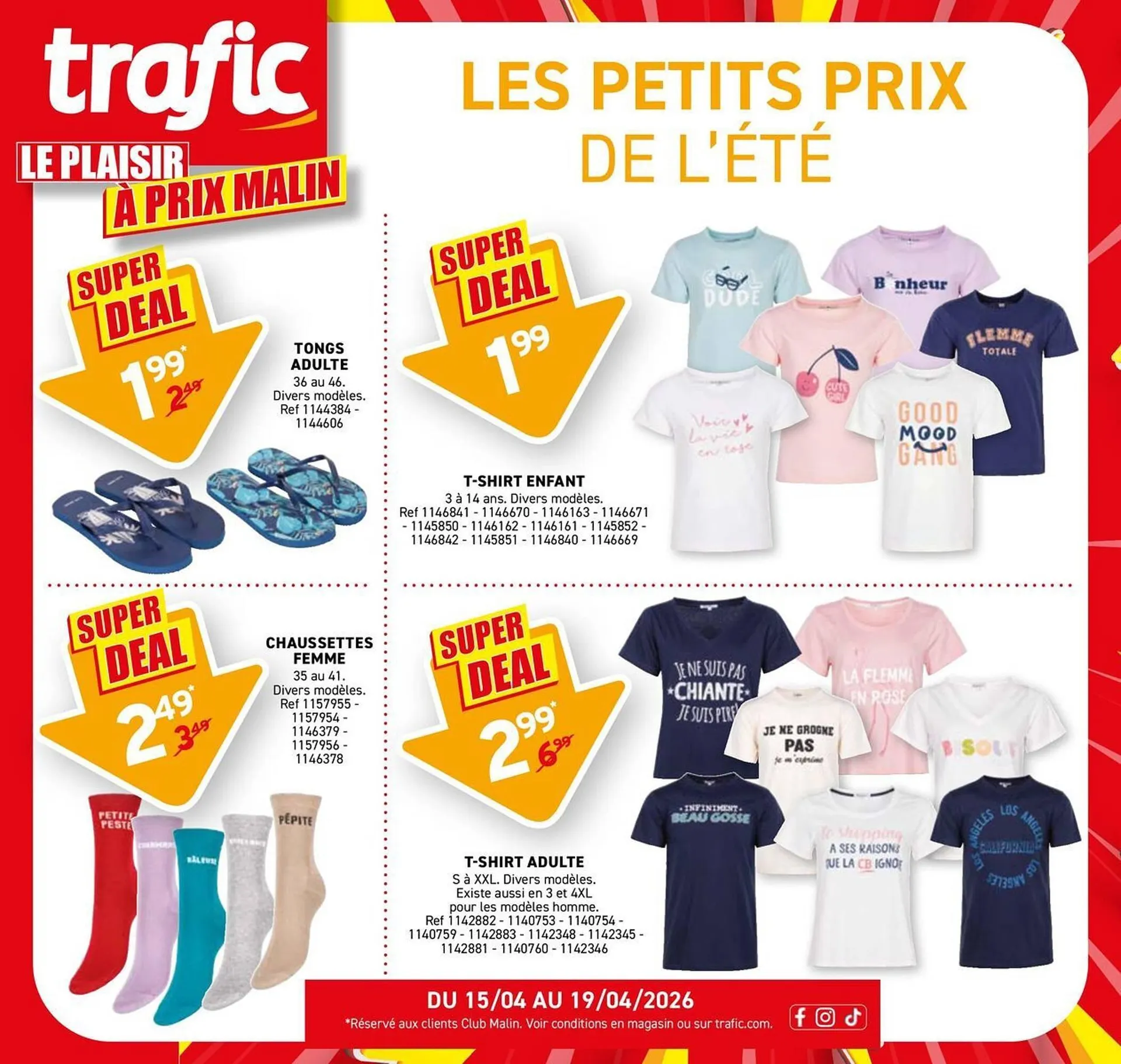 Catalogue Trafic du 14 avril au 19 avril 2026 - Catalogue page 15