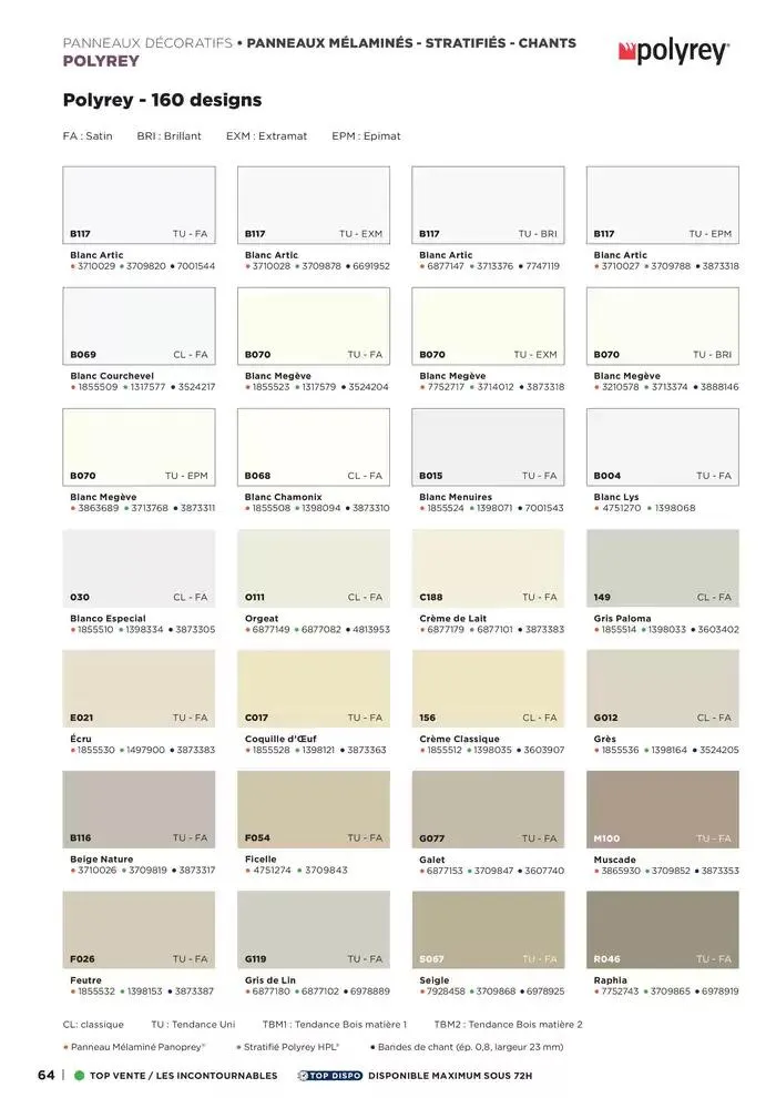 Catalogue 2025 Agenceurs du 25 avril au 31 décembre 2025 - Catalogue page 64