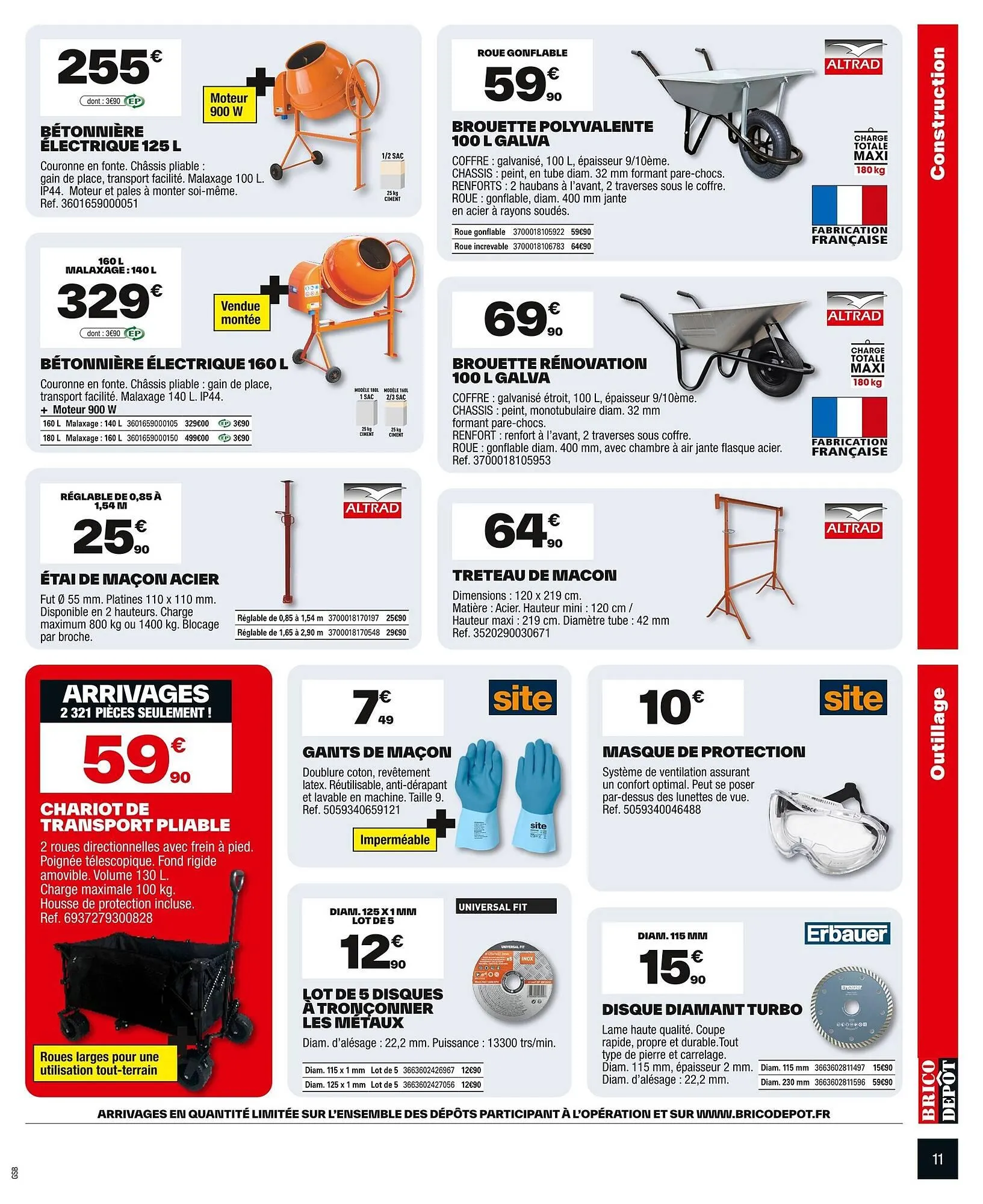 Catalogue Brico Dépôt du 20 juin au 3 juillet 2025 - Catalogue page 11