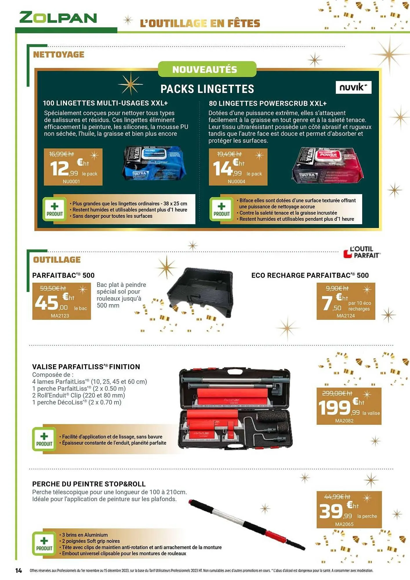Catalogue Zolpan du 3 novembre au 15 décembre 2023 - Catalogue page 14