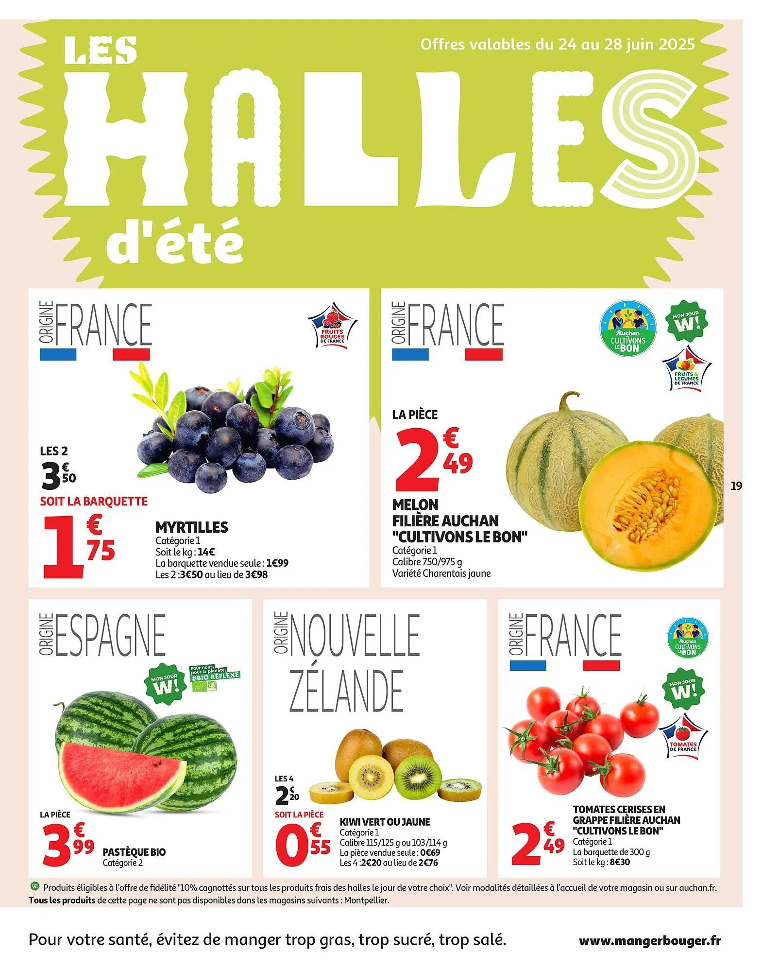 Catalogue Auchan du 24 juin au 6 juillet 2025 - Catalogue page 19