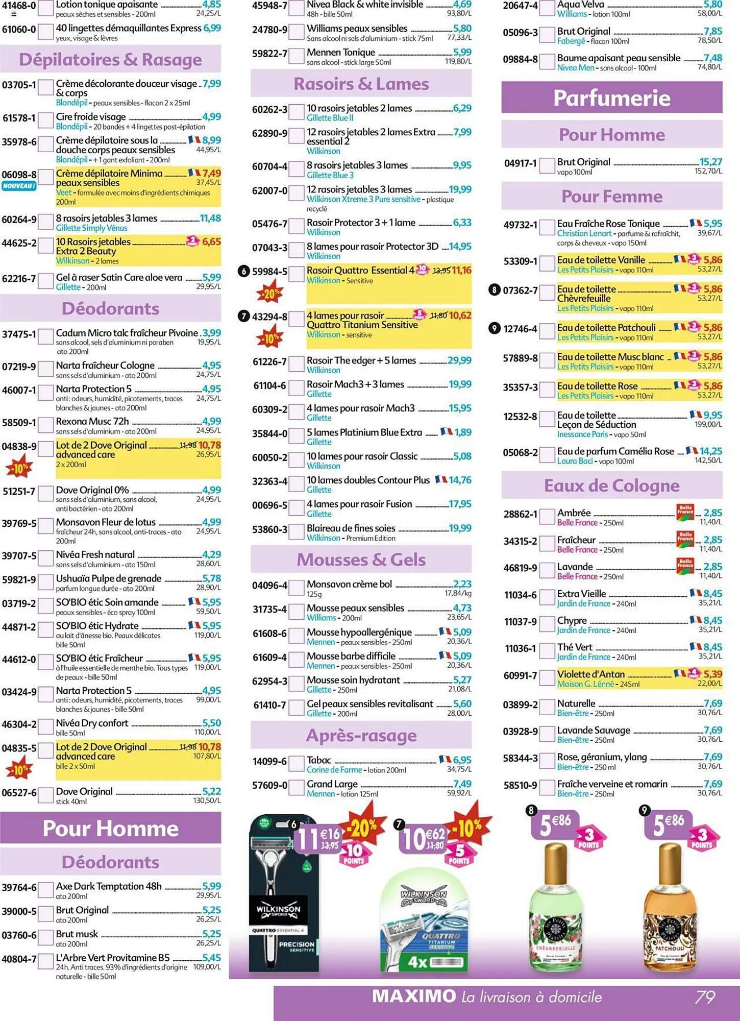 Catalogue Maximo du 19 janvier au 25 février 2024 - Catalogue page 79