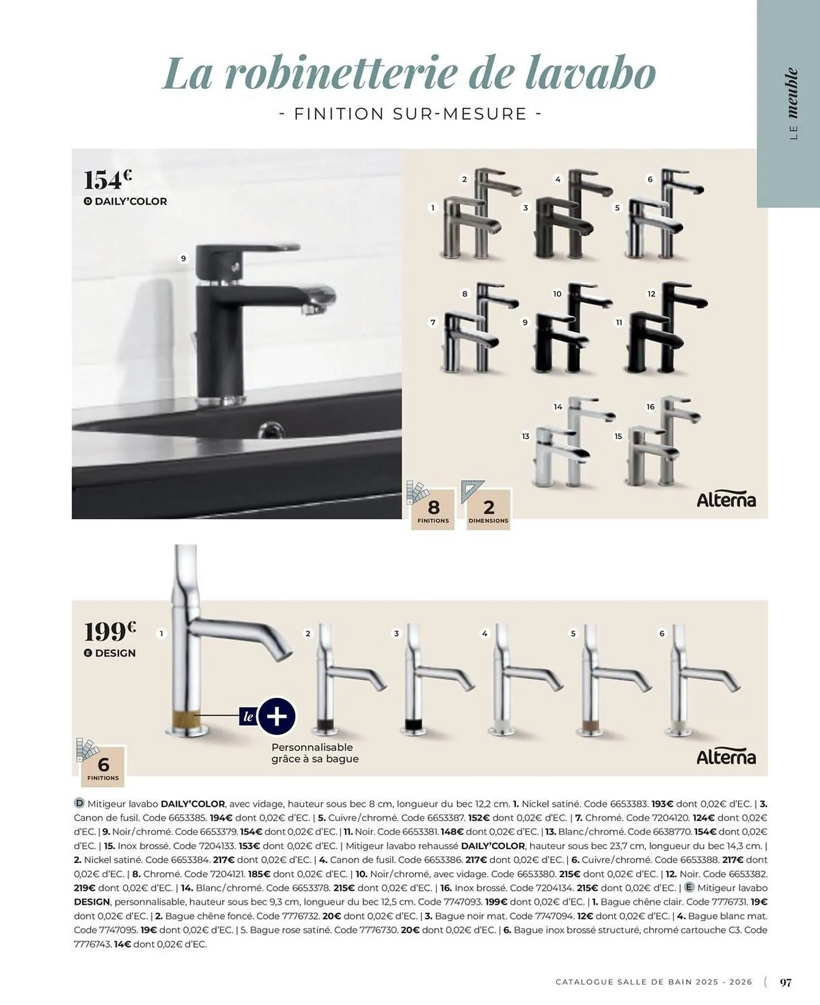 Catalogue Cedeo du 3 juin au 31 décembre 2025 - Catalogue page 97