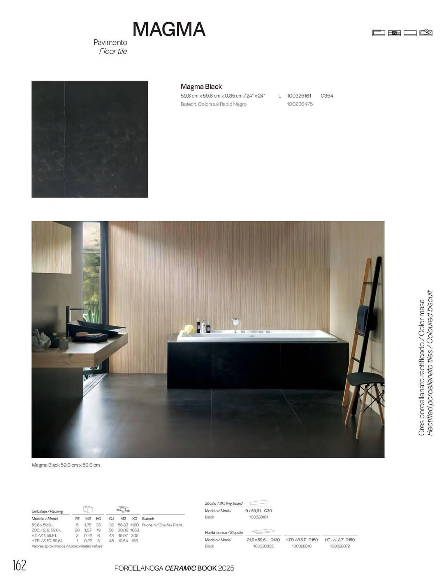 Catalogue Porcelanosa du 27 janvier au 31 décembre 2025 - Catalogue page 164