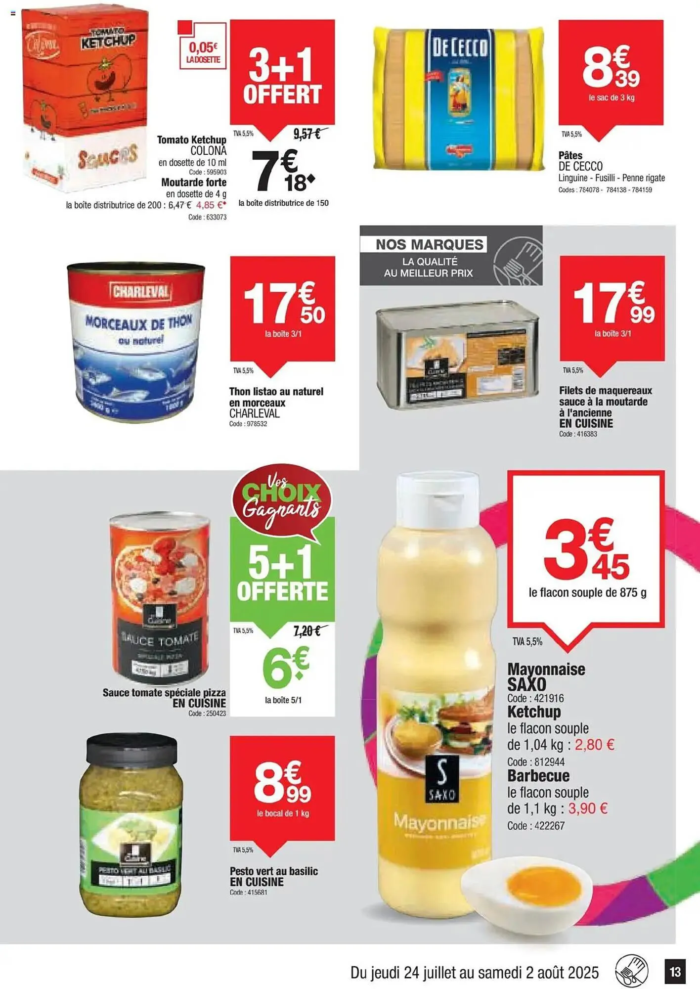 Catalogue Promocash du 24 juillet au 2 août 2025 - Catalogue page 13