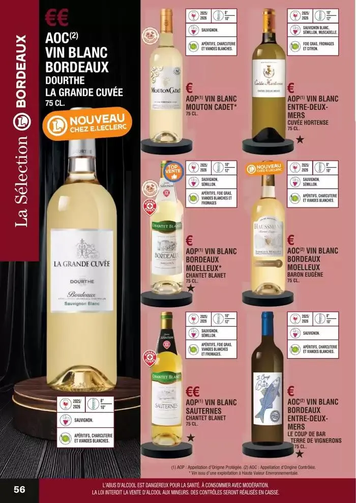 GUIDE DES VINS 2025 2026 du 27 février au 31 janvier 2027 - Catalogue page 56