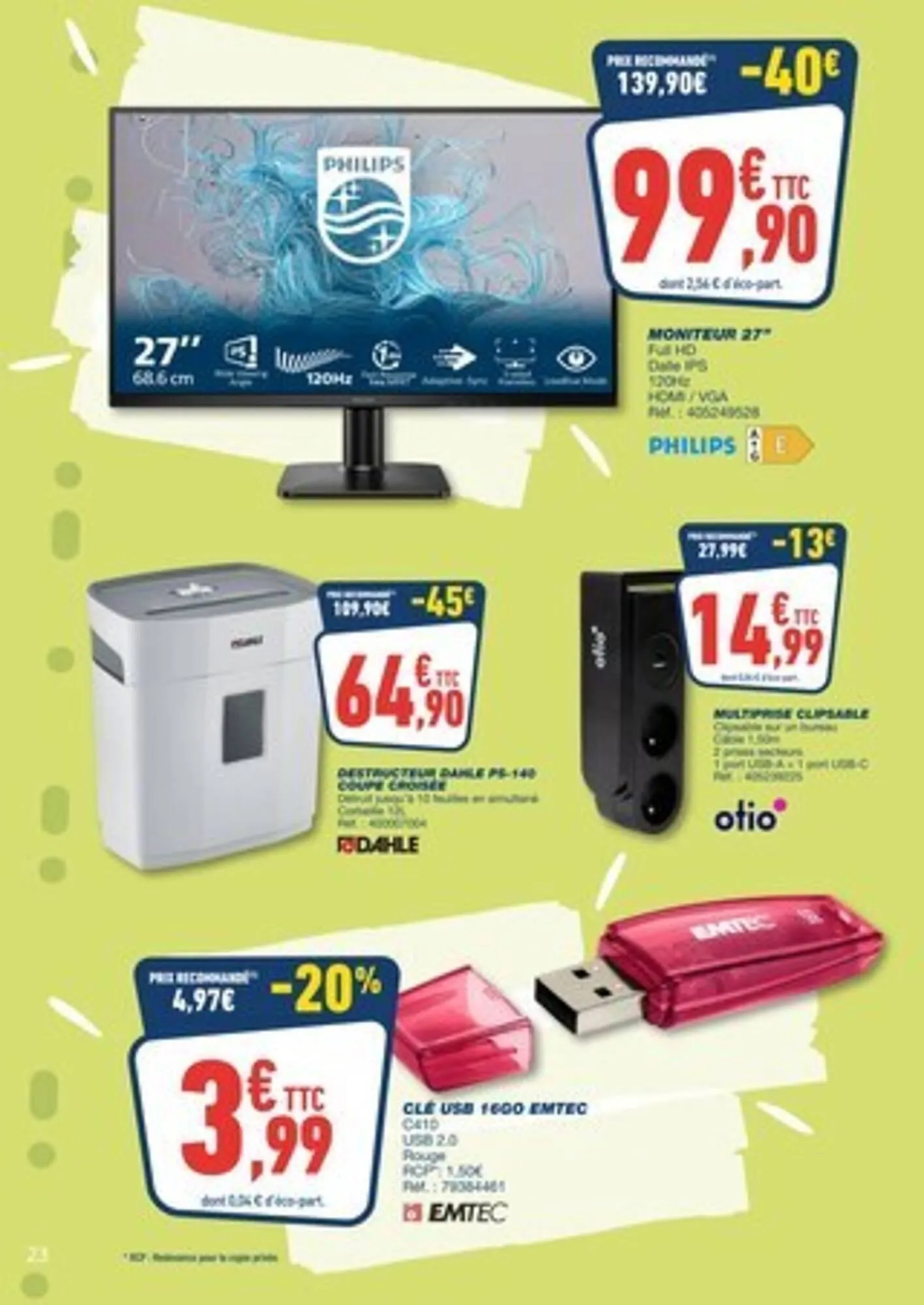 Catalogue Bureau Vallée du 28 juillet au 16 août 2025 - Catalogue page 23