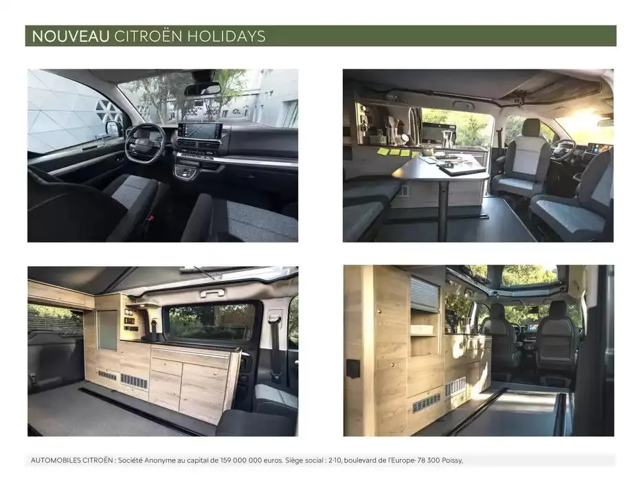 Citroën Nouveau Holidays Caractéristiques du 3 janvier au 31 décembre 2025 - Catalogue page 2