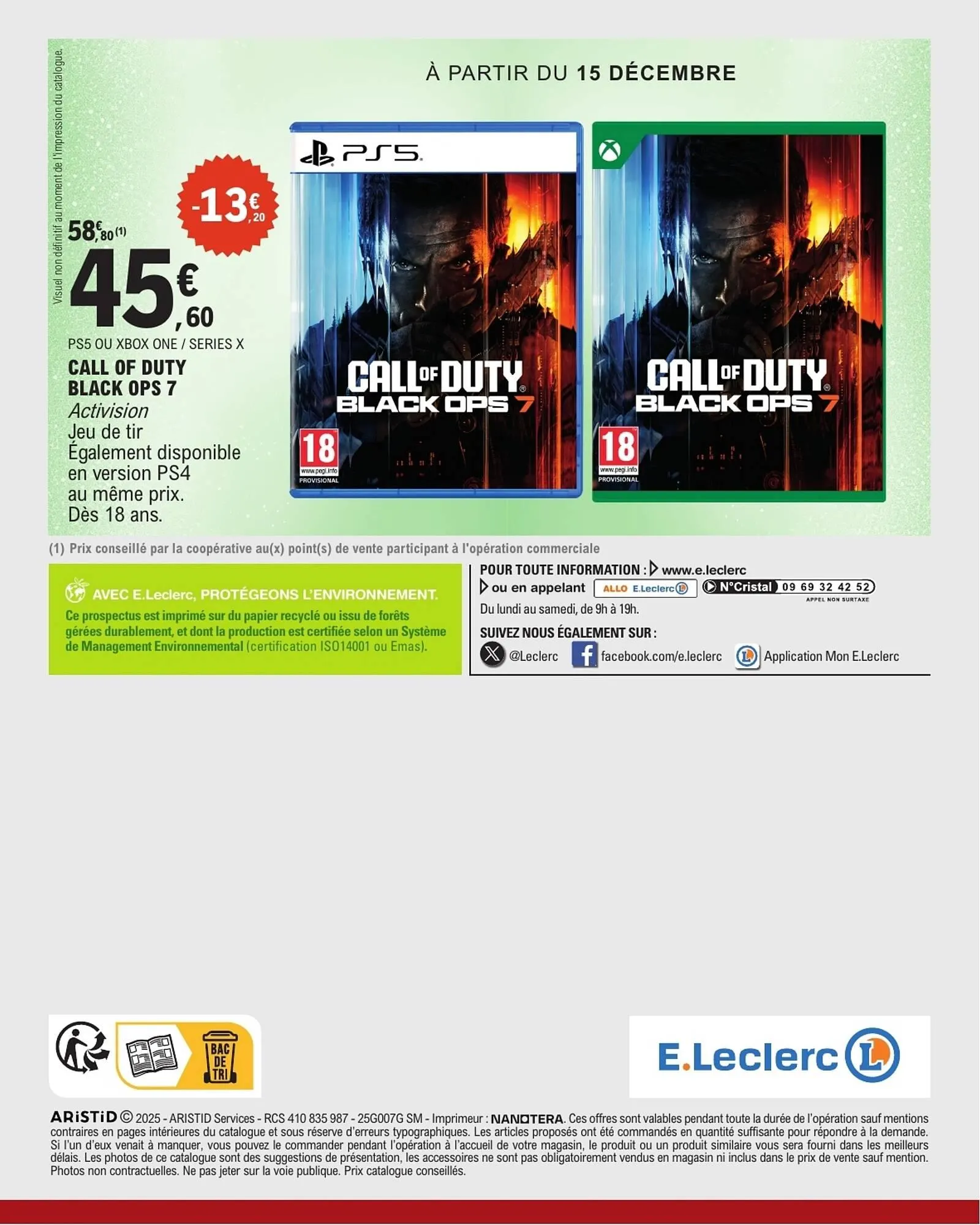 Catalogue E.Leclerc du 2 décembre au 20 décembre 2025 - Catalogue page 40