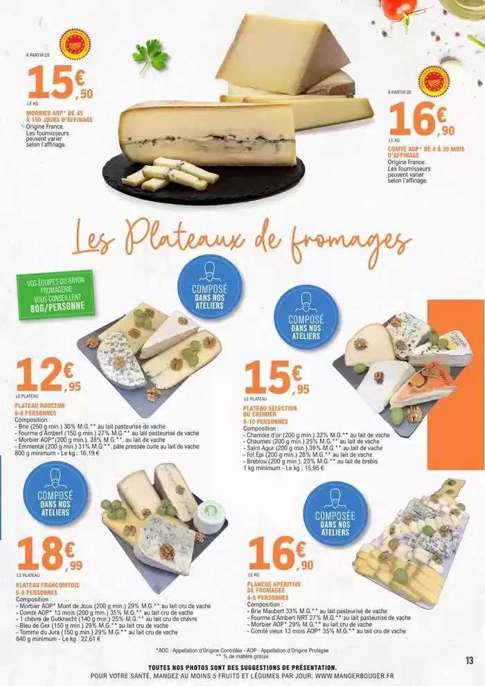 CATALOGUE TRAITEUR ANNUEL INTERNE du 22 janvier au 31 décembre 2025 - Catalogue page 13