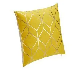 Coussin 40x40 cm NOLAN Jaune