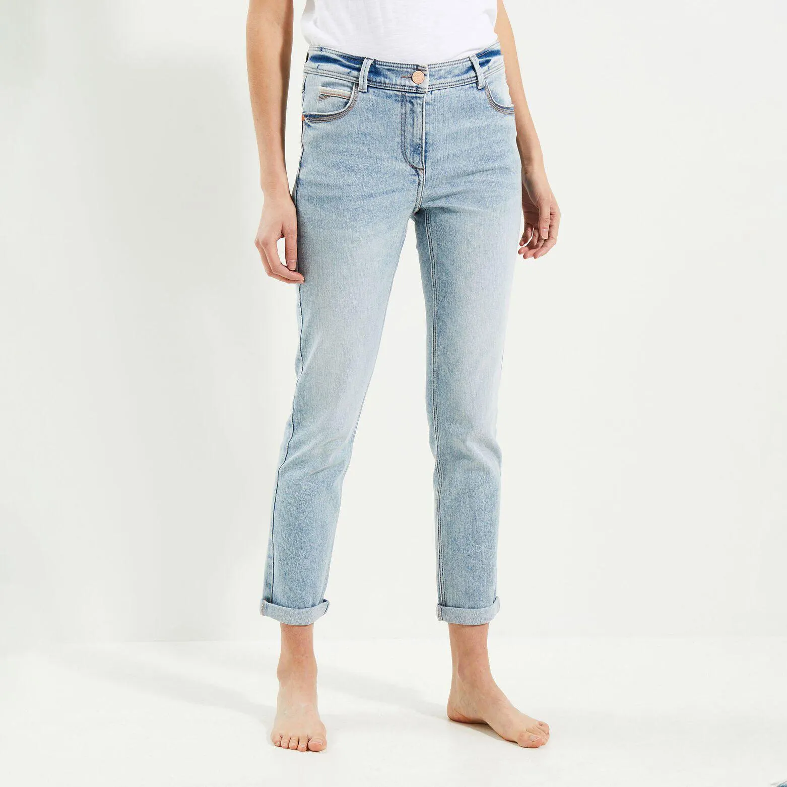 Jean raccourci femme TOKYO